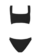 Xandra Athletic High Waist Bikini Black