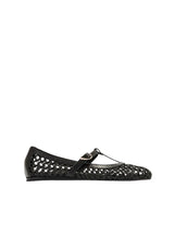 Ballerinas Ancient Greek Sandals Aerati Raffia Ballerinas Black Apoella