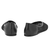 Ballerinas Ancient Greek Sandals Aeropi Raffia Ballerinas Black Apoella