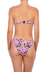 Bikini Emmanuela Swimwear Emma Bandeau Bikini Pink/Orange/Black Apoella