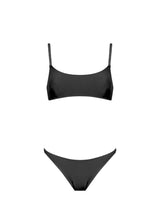 Bikini Kiohne Iris/Nora Braided Trim Bikini Black Apoella