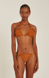 Bikini Lenny Niemeyer Adjustable Halter Bikini Hazelnut Apoella