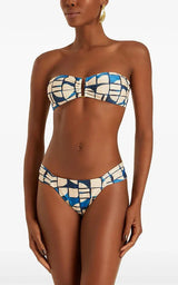 Bikini Lenny Niemeyer Drop Bandeau Draped Bikini Cascais Apoella