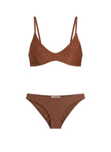 Bikini Lenny Niemeyer Scoop Mid Rise Bikini Cappucino Apoella