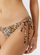 Bikini Melissa Odabash Costa Triangle Bikini Bottom Cheetah Apoella