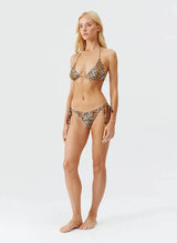 Bikini Melissa Odabash Costa Triangle Bikini Top Cheetah Apoella