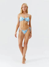 Bikini Melissa Odabash Egypt Tie Front Ruched Bikini Top Lotus Apoella