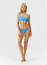 Bikini Melissa Odabash Toulouse One Shoulder Bikini Top Zigzag Ocean Apoella