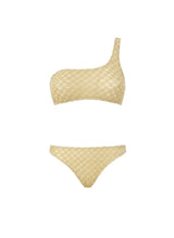 Bikini Missoni One Shoulder Bikini Lace Gold 44 EU / Gold Apoella