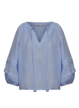 Blouses APOELLA Kalli Balloon Sleeve Top Sky Apoella