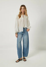 Blouses Scarlett Poppies Petronella Top Papyrus Apoella