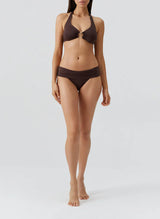 Swimwear Melissa Odabash Brussels Bikini Bottom Brown Apoella