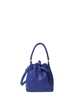 Bucket Bags Callista Crafts Micro Bucket Bag Grained Leather Violet O/S / Violet Apoella