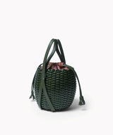Bucket Bags Callista Crafts Woven Lea Bag Leather Green O/S Apoella