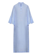 Caftans APOELLA Victoria Frill Caftan Sky Apoella
