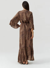 Caftans Melissa Odabash Manon Open Front Caftan Cheetah Apoella