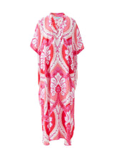 Carlotta Lace Up Caftan Ornate