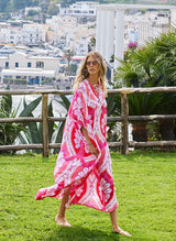 Carlotta Lace Up Caftan Ornate