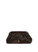 Clutch APOELLA Anafi Raffia Straw Clutch O/S / Black Apoella