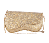 Clutch Apoella Wave Glitter Clutch Gold O/S / Gold Apoella