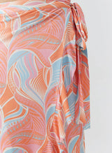 Danni Wrap Long Skirt Cosmic
