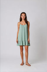 Dresses APLA Taf Shiny Mini Strap Dress Mint O/S / Mint Apoella