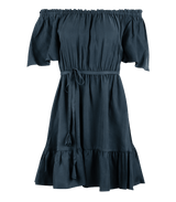 Dresses Apoella Aphrodite Off Shoulder Puff Sleeve Short Dress Navy Navy / S/M Apoella