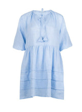 Dresses Apoella Cara Linen Mini Dress Sky O/S / Sky Apoella