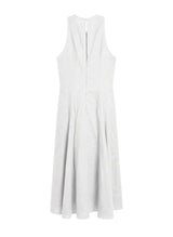 Dresses APOELLA Evelina Godet Linen Dress White Apoella