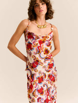 Dresses Carolina K Slip Dress Paisley Floral Apoella