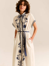 Dresses Carolina K Valerie Shirtdress Poseidon Apoella