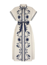 Dresses Carolina K Valerie Shirtdress Poseidon Apoella