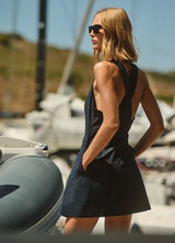 Dresses Kiohne Kirin Cover Up Dress Navy Blue Sparkle Apoella