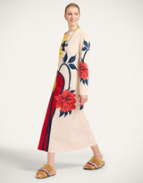 Dresses La DoubleJ Long Sleeve Swing Caftan Red S / Red Apoella