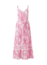 Dresses Melissa Odabash Eden Belted V Neck Long Dress Orchid Orchid / S Apoella