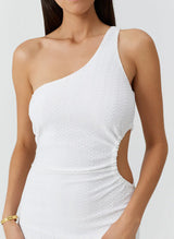 Dresses Melissa Odabash Lizzie Cut Out Midi Dress White Apoella