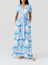 Dresses Melissa Odabash Lou V Neck Long Dress Florian Apoella
