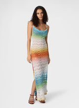 Dresses Missoni Long Dress in Shaded Lamé Viscose 44 / Multi Apoella