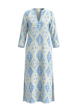 Dresses Nimo With Love Sapphire Long Sleeve Tunic Blue Ikat M / Ikat Blue Apoella