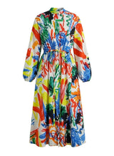 Dresses RIANNA + NINA Tropica Fruta Robe Manteau Elena Tropicana Blanca S/M / Tropicana Blanca Apoella