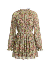 Dresses Sabina Musayev Zahara Short Dress Peach Floral Apoella