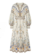 Dresses Scarlett Poppies Flora Danica Long Dress Vanilla Apoella