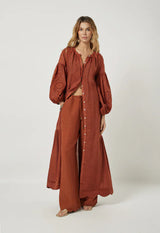 Dresses Scarlett Poppies Sunshine Babe Long Dress Arabian Spice Apoella