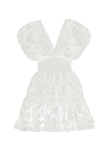 Dresses Waimari Morana Short Sleeve Short Dress White Apoella