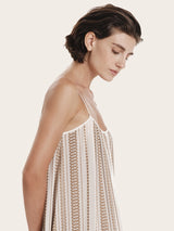 Dresses Zeus+Dione Helene Long Dress Ivory/Tan 38 / Tan Apoella
