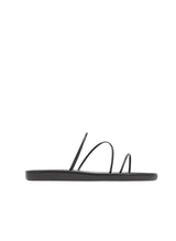 Flip Flops Ancient Greek Sandals Polytimi Flip Flop Sandals Black Apoella