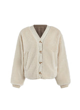 Drew Reversible Jacket Sandshell / Ash Taupe