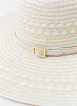 Hats Melissa Odabash Jemima Hat Weave/White O/S / White Apoella
