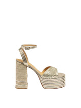 Heels Castaner Ferosa High Heeled Sandals Platino Apoella