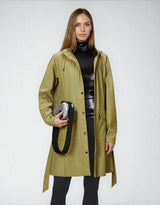 Jacket Rains Curve W Long Jacket W3 Khaki Apoella